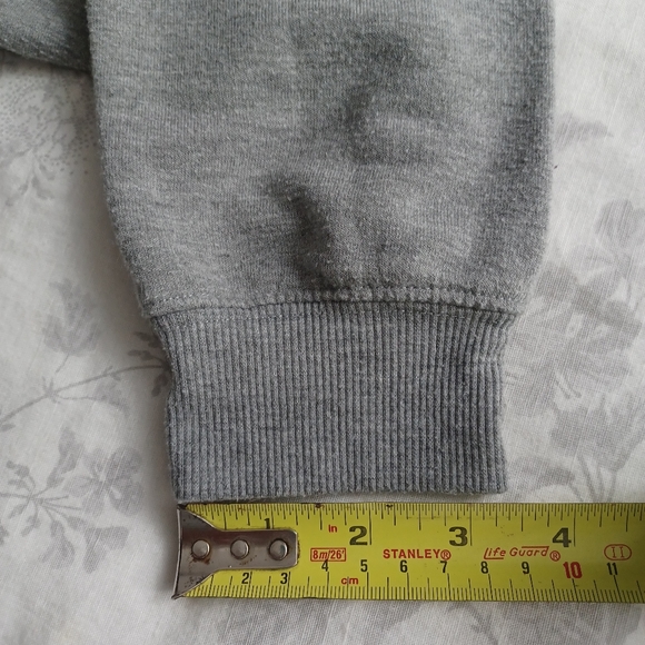 Beatles Abby Road Distressed Style Sweatshirt Medium Gray -Graphic Print - Picture 11 of 13